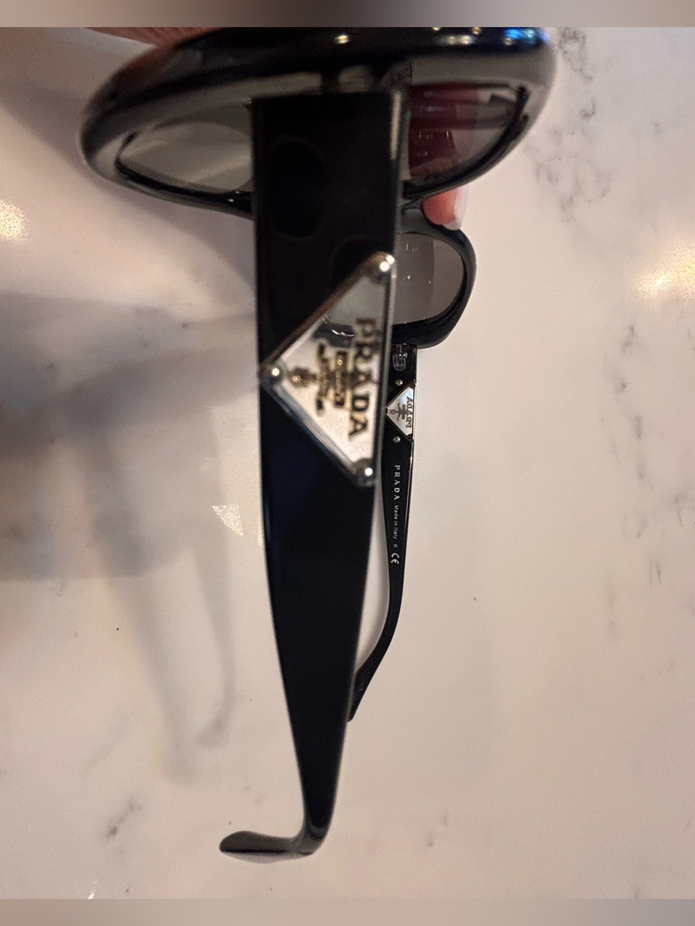 Prada Black Oversize Gradient Sunglasses - Picture 3 of 8
